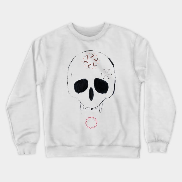 terrific skull Crewneck Sweatshirt by najjanass